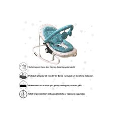 Jusso Sleeper Sallanır Ana Kucağı Konfor Pedli - Mavi