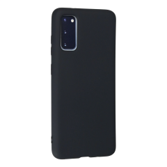 Samsung Galaxy S20 Kılıf Nano İçi Kadife Silikon - Lacivert