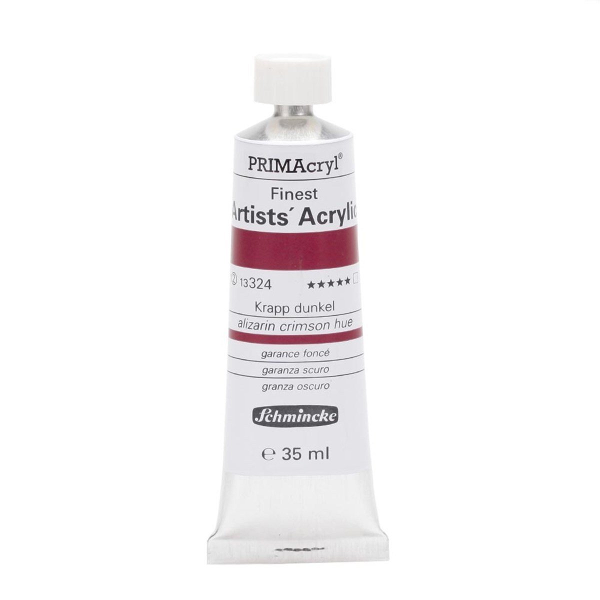 PRİMAcryl Artist Akrilik Boya - Alizarin Crimson  - 35ml - Seri 2