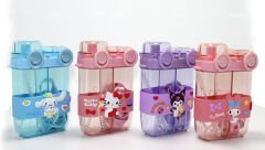 My Melody Çift Bölmeli Pipetli Suluk