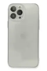 Newface İphone 13 Pro Max Kılıf Fly Lens Silikon - Şeffaf