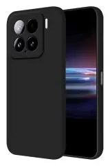 Newface Xiaomi Mi 15 Pro Kılıf Nano İçi Kadife Silikon - Siyah