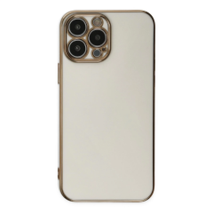 İphone 14 Pro Kılıf Volet Silikon - Beyaz