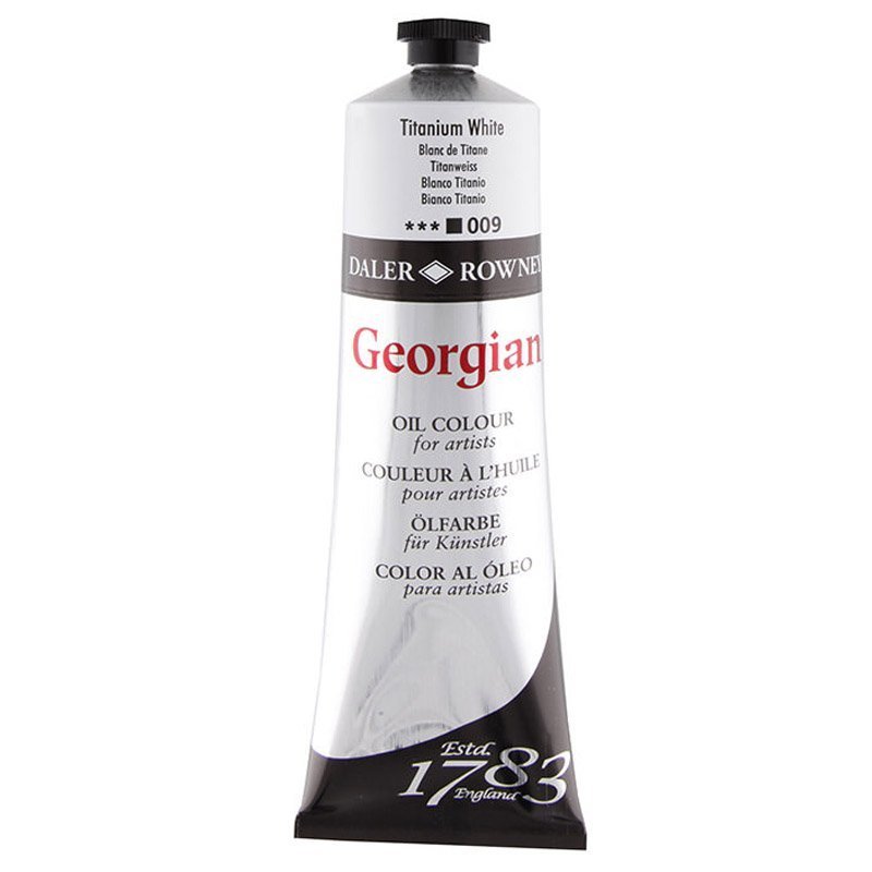 Georgian Yağlı Boya 225ml - N:009 Titanium White