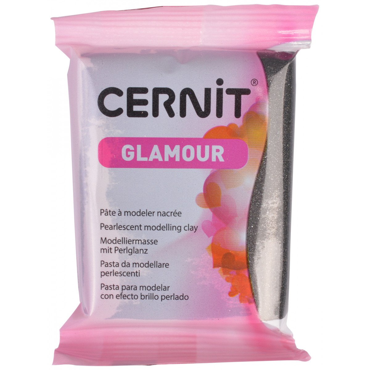 Polimer Kil 56gr. N:100 Black (Glamour)