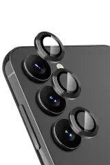 Newface Samsung Galaxy A34 5g Valdez Metal Kamera Lens - Siyah