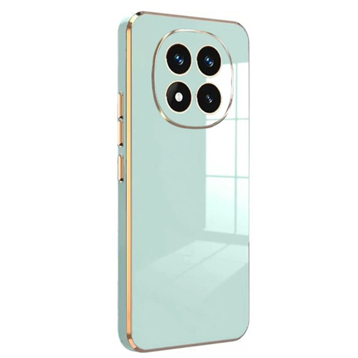 Xiaomi Redmi Note 14 Pro 4g Kılıf Volet Silikon - Açık Yeşil