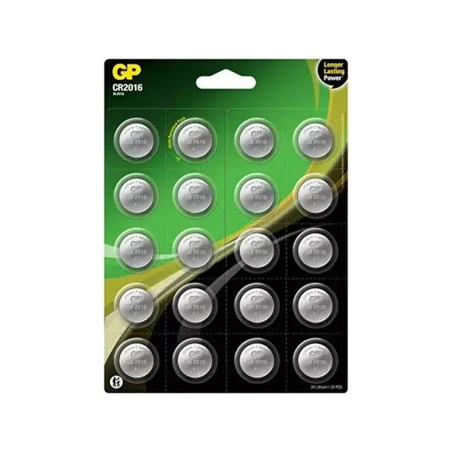 Gp Cr2016 Dl2016 Lityum 20'li Para Pil (gpcr2016-2caı20)