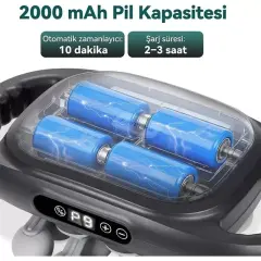 Powermaster Pm-29677 16 Başlıklı Ultra Geniş Alanlı Selülit Ve Derin Doku Masaj Aleti