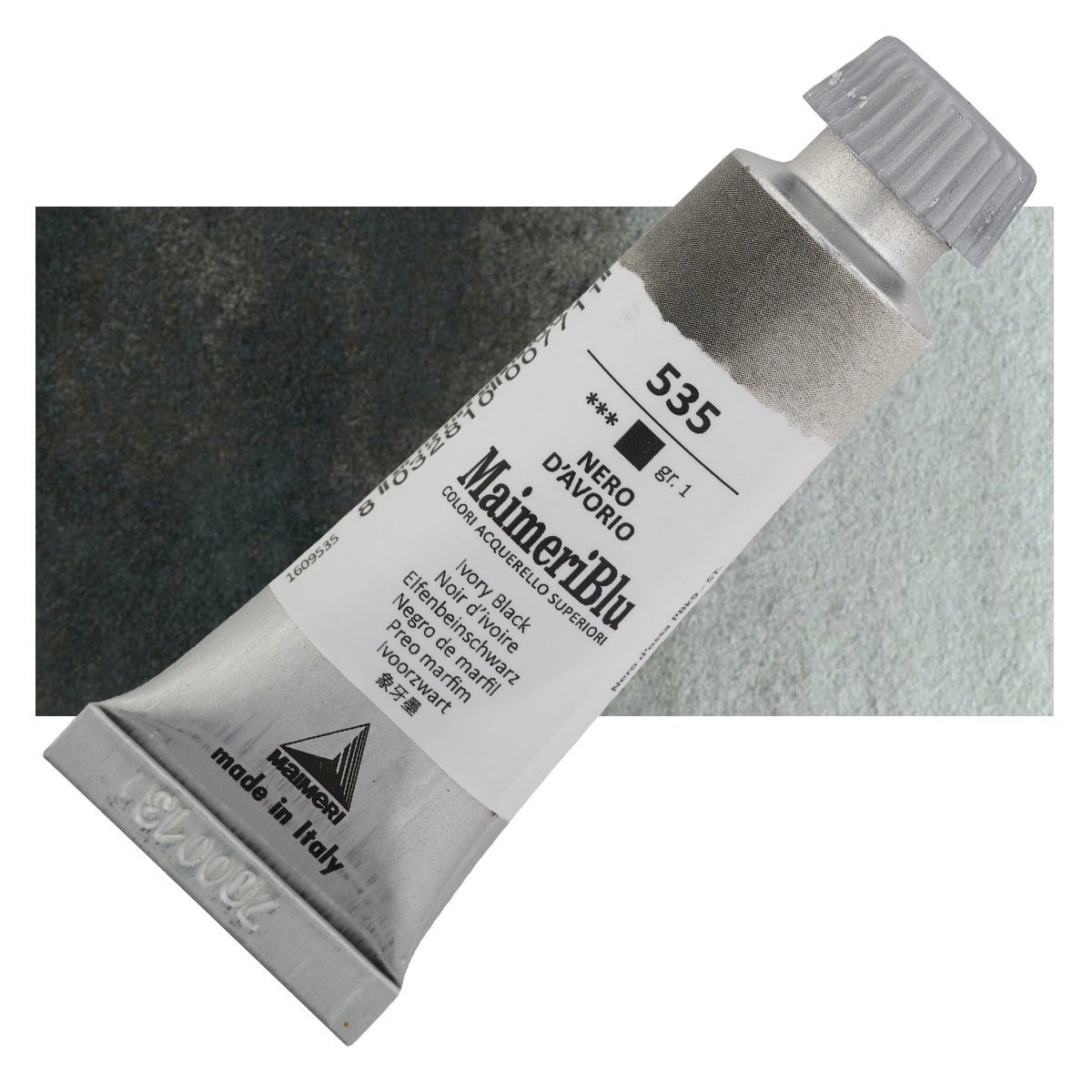 Blu Tüp Suluboya 12ml N:535 Ivory Black