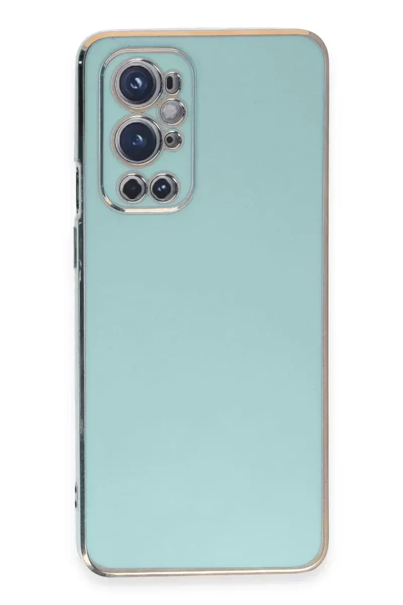 Newface One Plus 9 Pro Kılıf Volet Silikon - Açık Yeşil