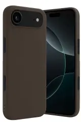 Newface Apple İphone 17 Air First Silikon - Kahverengi