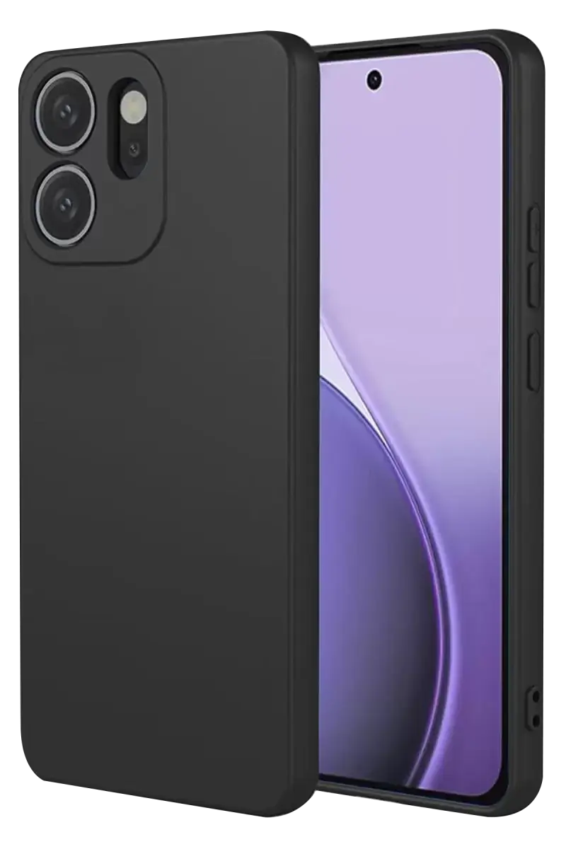 Newface Oppo Reno 14f First Silikon - Siyah