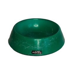 Marbly Yeşil Dalgalı Mermerit Köpek Mama Su Kabı 700 ml