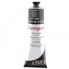 Georgian Yağlı Boya 225ml - N:034 Ivory Black