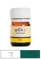 Kumaş Boyası 25ml Yeşil 113