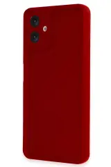 Newface Samsung Galaxy A06 Kılıf Viera Silikon - Kırmızı