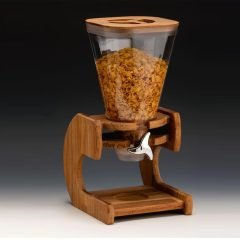 Standlı Cornflakes Aleti, 5.5 L, 23x30x48 cm, Ahşap