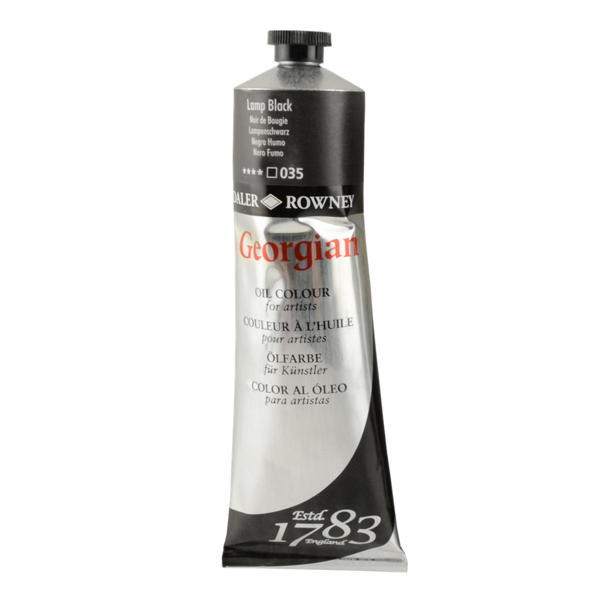 Georgian Yağlı Boya 225ml - N:035 Lamp Black