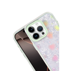 İphone 15 Pro Max Lumi Desenli Kapak - Yeşil