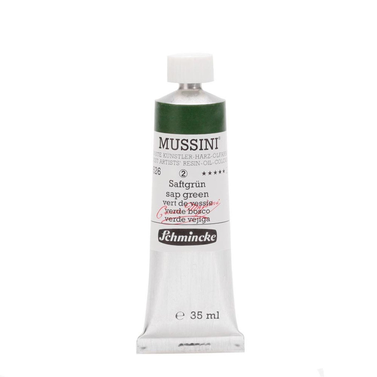 Mussini Yağlı Boya 35ml. Seri 2 N:526 Sap Green