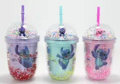Stitch Figürlü Pipetli Kapaklı Kupa Bardak