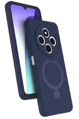 Newface Xiaomi Redmi 14c Regal Magsafe Standlı Kapak - Lacivert
