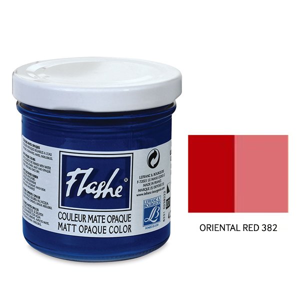 Akrilik Boya 125ml - N:382 Oriental Red