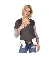 Sevi Bebe Bel Destekli Sling - Gri
