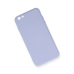 İphone 6 Plus Kılıf Nano İçi Kadife Silikon - Lila