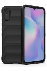 Newface Xiaomi Redmi 9a Kılıf Optimum Silikon - Siyah