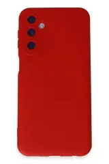 Newface Samsung Galaxy M34 5g Kılıf Nano İçi Kadife Silikon - Kırmızı