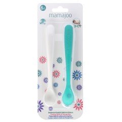 Mamajoo 2´li Beslenme Kaşığı & Saklama Kutusu / Değişik Renkler