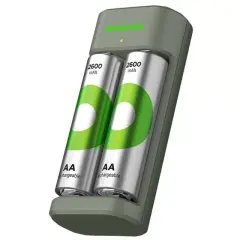 Gp Recyko E221 2*2600 Mah R6 Aa Pilli Şarj Cihazı (gp-e221/270ahcer21-2gtlb2)