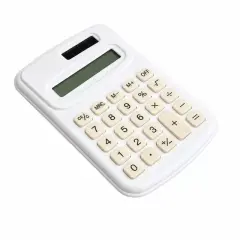 Powermaster Pm-25423 Beyaz Mini Hesap Makinesi