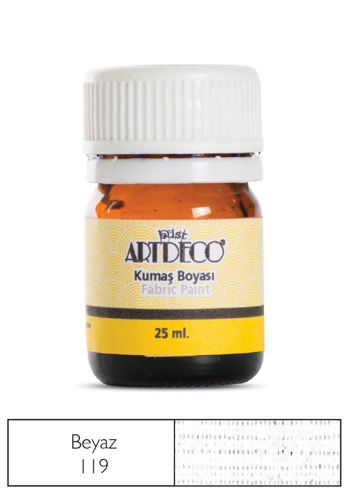 Kumaş Boyası 25ml Beyaz 119