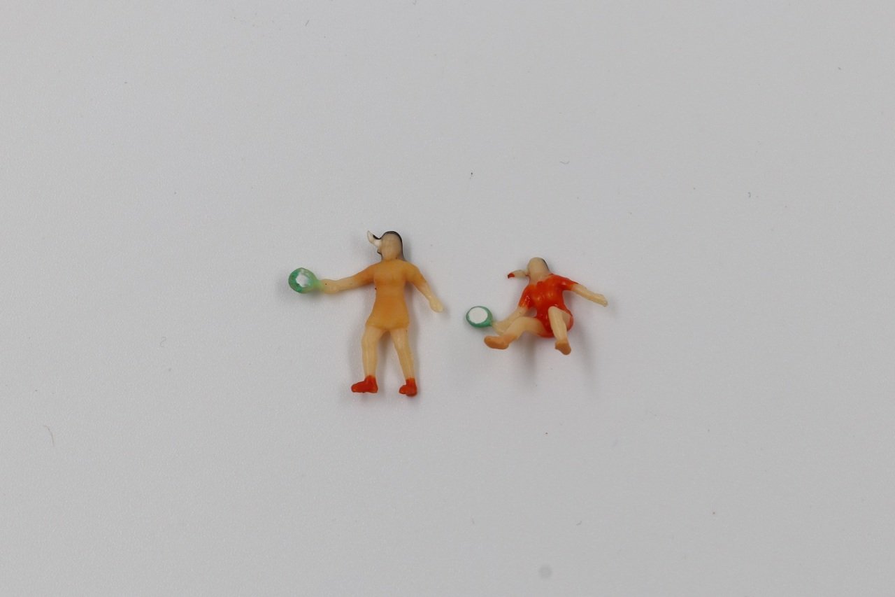 Maket İnsan Figürü Tenisci 2'li - 1/100