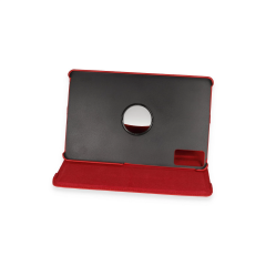 Xiaomi Redmi Pad Se Kılıf 360 Tablet Deri Kılıf - Kırmızı