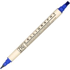 Çift Taraflı Kaligrafi Kalemi 2-5mm N:030 Pure Blue