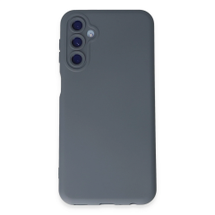 Samsung Galaxy M14 5g Kılıf Nano İçi Kadife Silikon - Gri