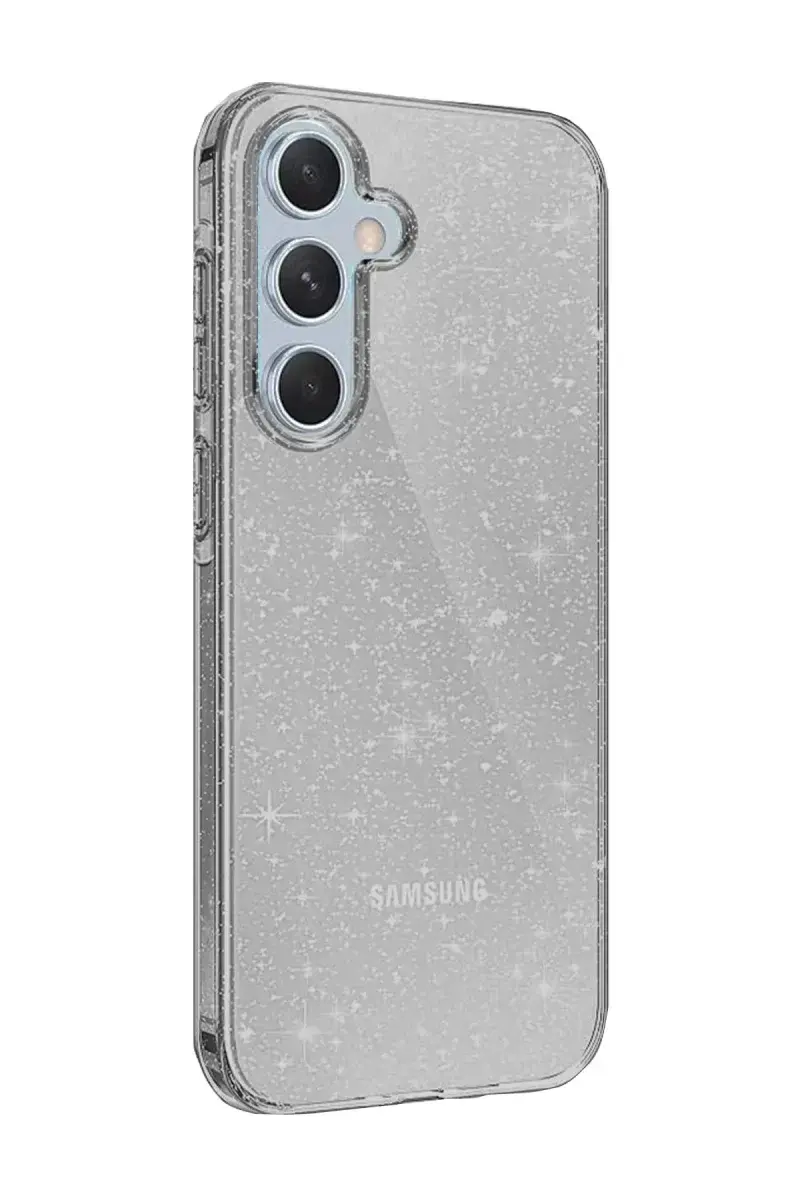 Newface Samsung Galaxy A05s Kılıf Glow Kapak - Siyah