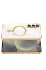 Newface Samsung Galaxy A37 5g Kross Magneticsafe Kapak - Gold