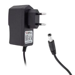 Powermaster Pm-8118 12 Volt - 1 Amper 5.5*2.5 Mm Uçlu Plastik Kasa Priz Tipi Adaptör