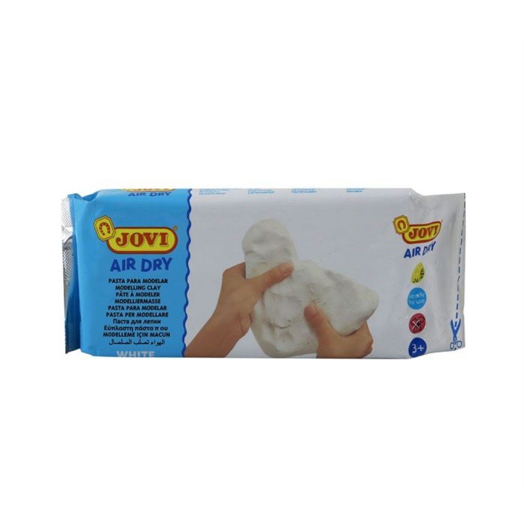 Hava ile Kuruyan Seramik Hamuru 500gr Beyaz