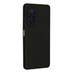 Huawei Nova 9 Se Kılıf Nano İçi Kadife Silikon - Siyah