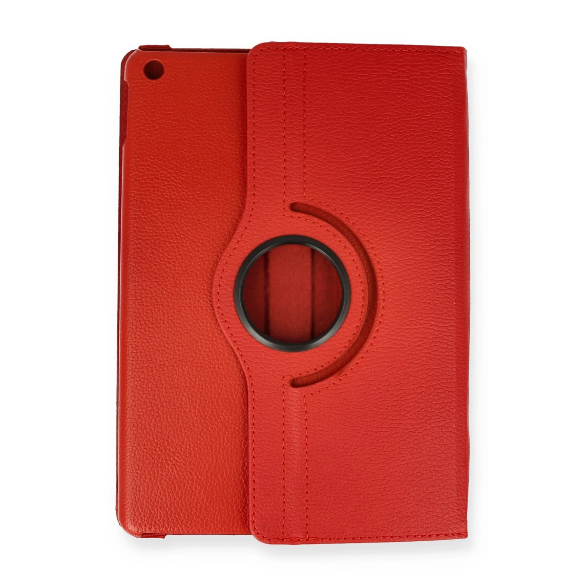 İpad Pro 13 (2024) Kılıf 360 Tablet Deri Kılıf - Kırmızı