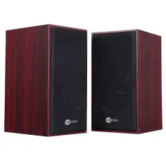 Lenovo Lecoo Ds105 6w Ahşap Gövdeli Masaüstü Stereo Hoparlör - Usb + 3.5mm Jack Girişli Pc Hoparlörü