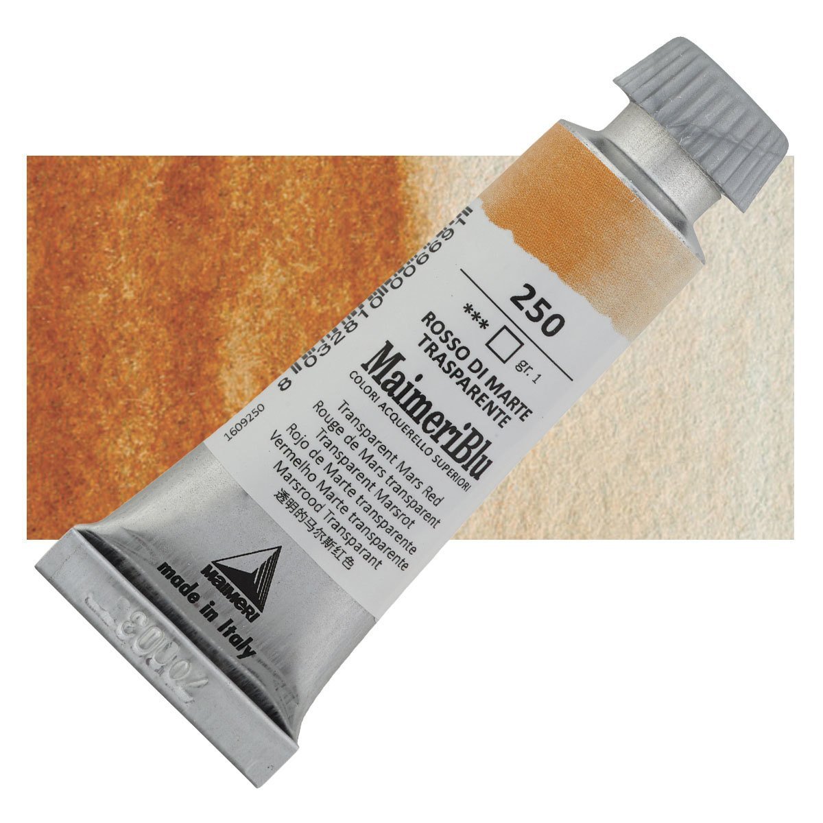 Blu Tüp Suluboya 12ml N:250 Transparent Mars Red