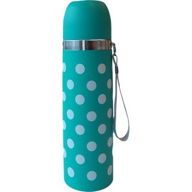 Sema Baby Puantiyeli Termos 500 ml - Mavi
