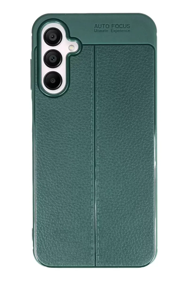Newface Samsung Galaxy A35 5g Kılıf Auto Focus Kapak - Koyu Yeşil